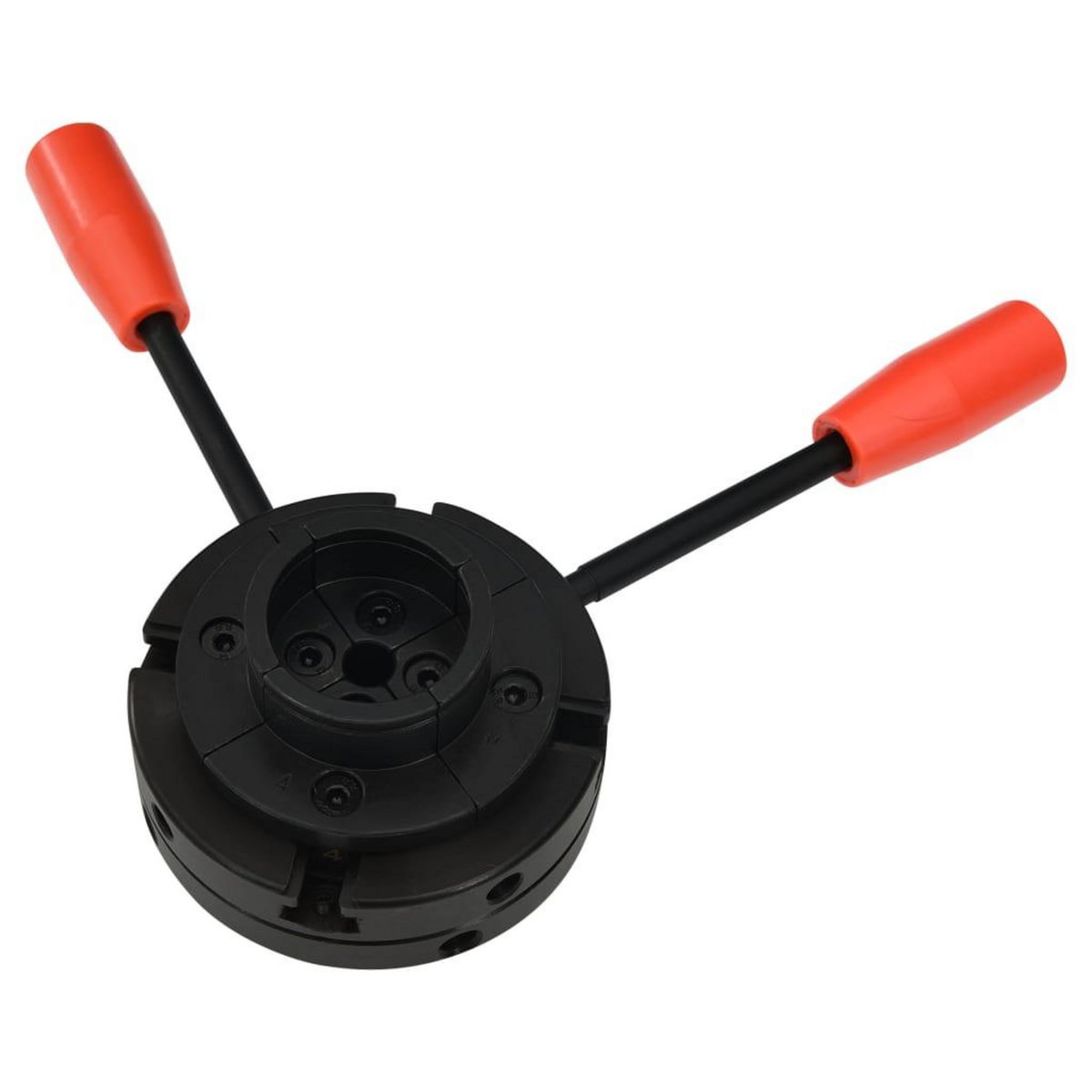 VIDAXL Mandrin a bois a 4 machoires connexion M33 acier 100 mm