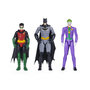 Voir la diapositive 2 : SPIN MASTER Pack 3 figurines 30 cm Batman / Robin / Le Joker