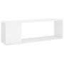 Voir la diapositive 2 : VIDAXL Meuble TV Blanc brillant 100x24x32 cm Bois d'ingenierie