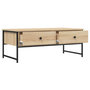 Voir la diapositive 5 : VIDAXL Table basse chene sonoma 101x49x39,5 cm bois d'ingenierie