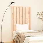 VIDAXL Tete de lit murale 82,5x3x110 cm Bois massif de pin
