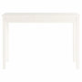 Voir la diapositive 5 : VIDAXL Table console Blanc 110x40x75 cm Bois massif de pin