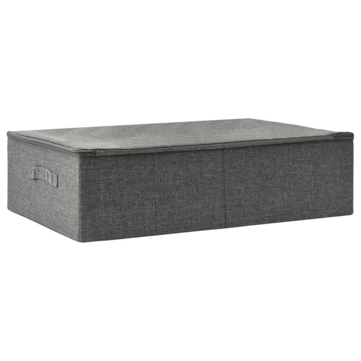 VIDAXL Boîte de rangement Tissu 70x40x18 cm Anthracite