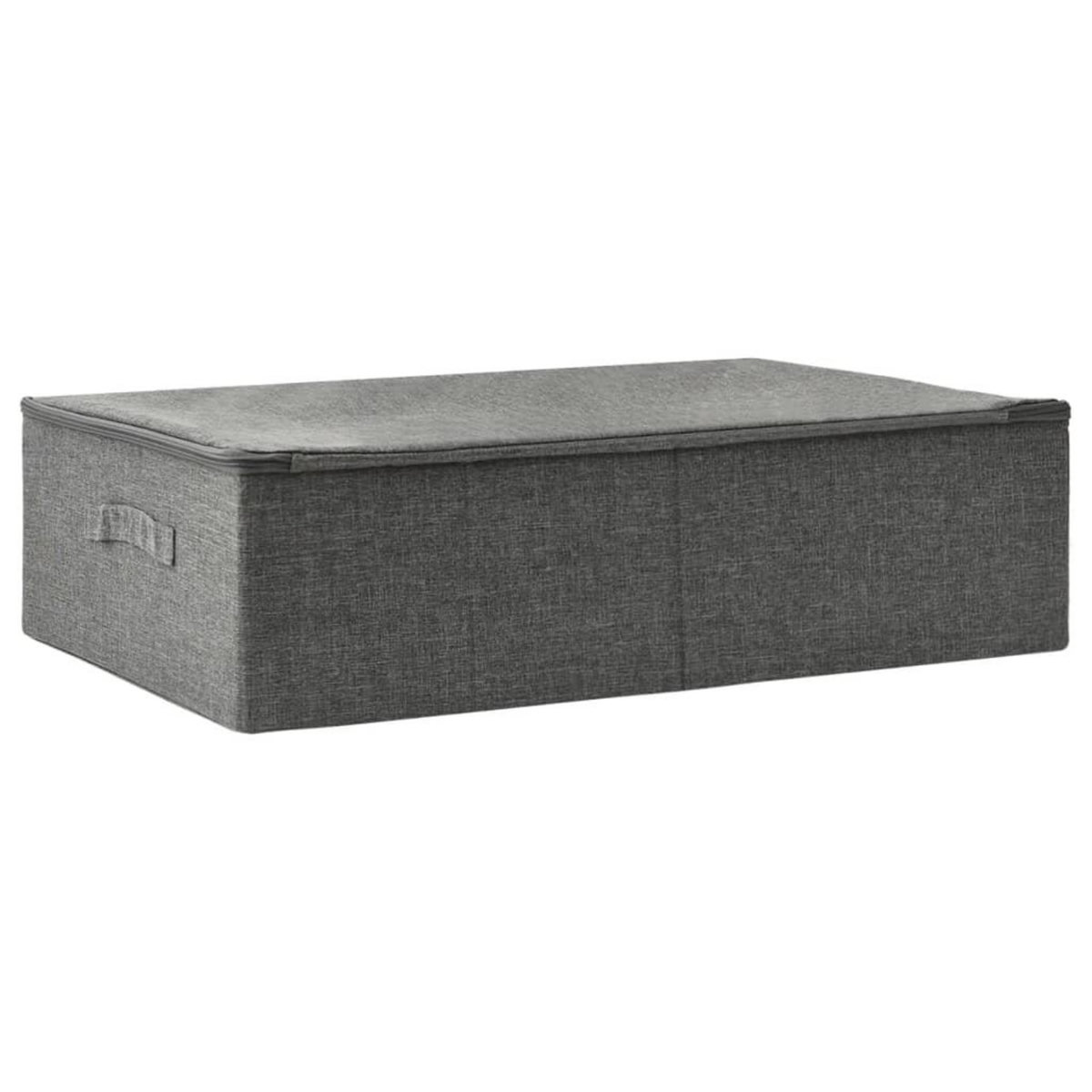 VIDAXL Boîte de rangement Tissu 70x40x18 cm Anthracite