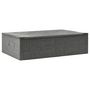 Voir la diapositive 2 : VIDAXL Boîte de rangement Tissu 70x40x18 cm Anthracite