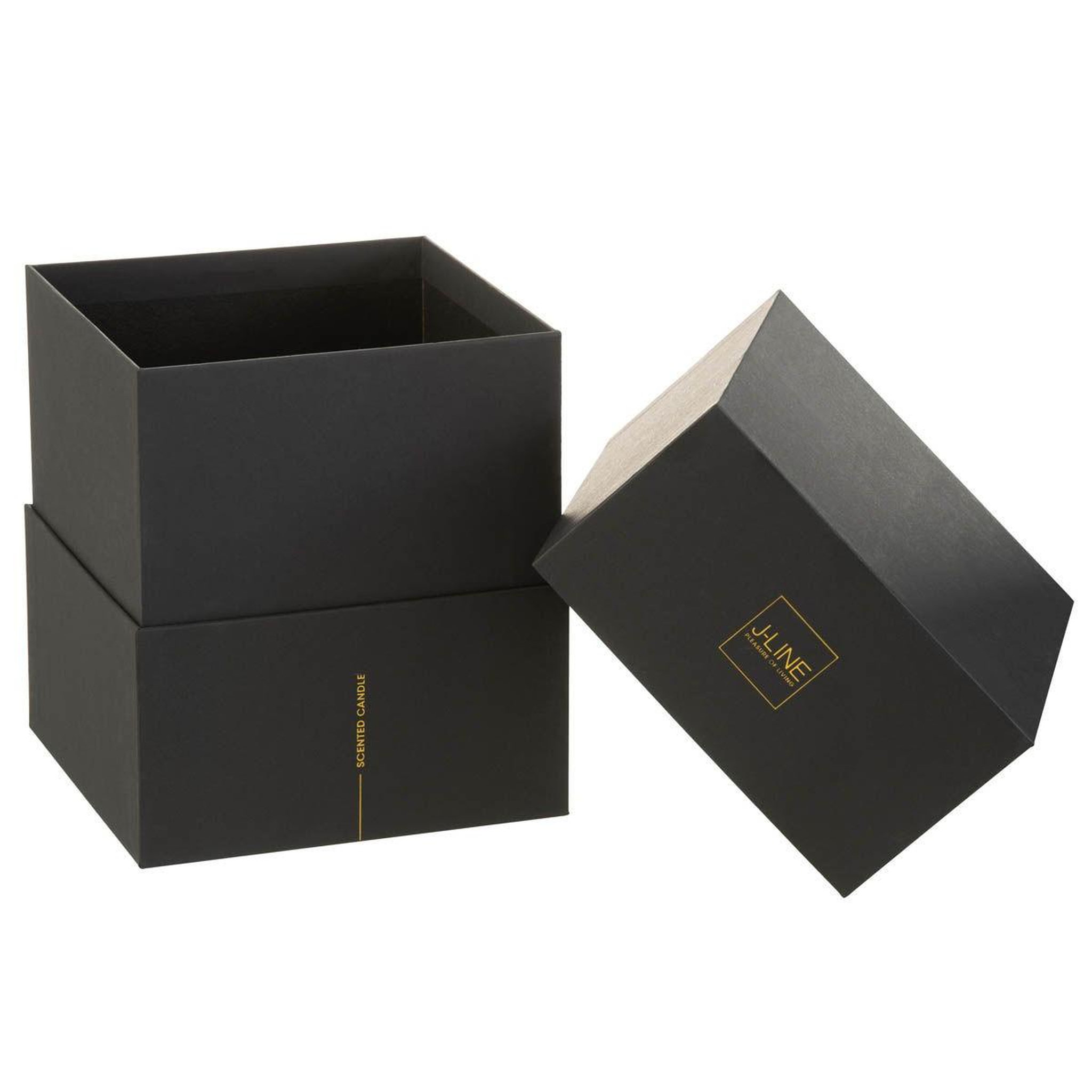 Voir la diapositive 4 : J-LINE Bougie parfumée déco  luxuria  25cm cookie crunch