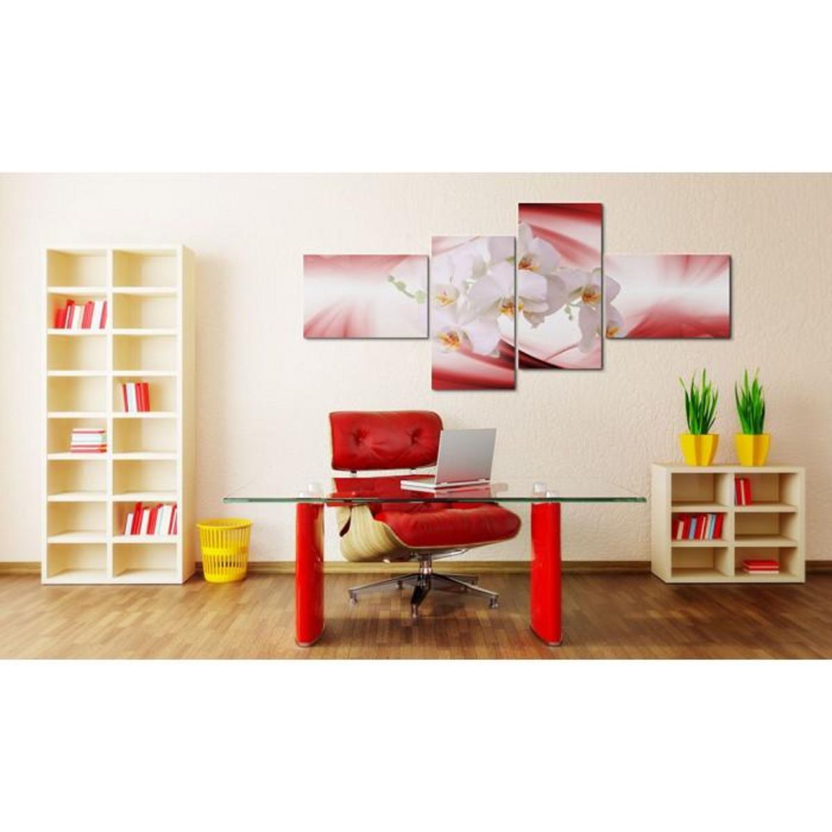 Paris Prix Tableau Imprimé  Orchidée de Couleur Rose