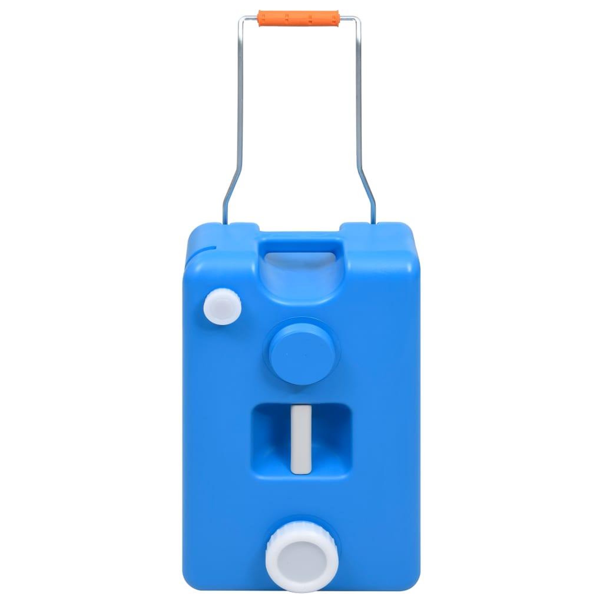 Voir la diapositive 2 : VIDAXL Reservoir d'eau sur roues pour camping 25 L Bleu