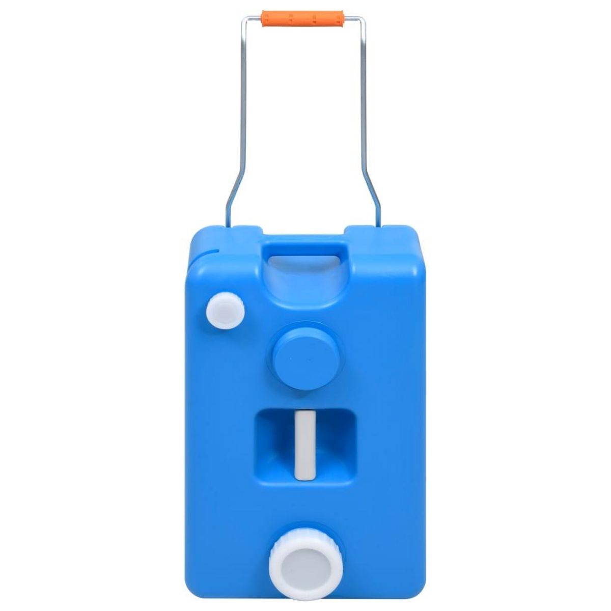 VIDAXL Reservoir d'eau sur roues pour camping 25 L Bleu