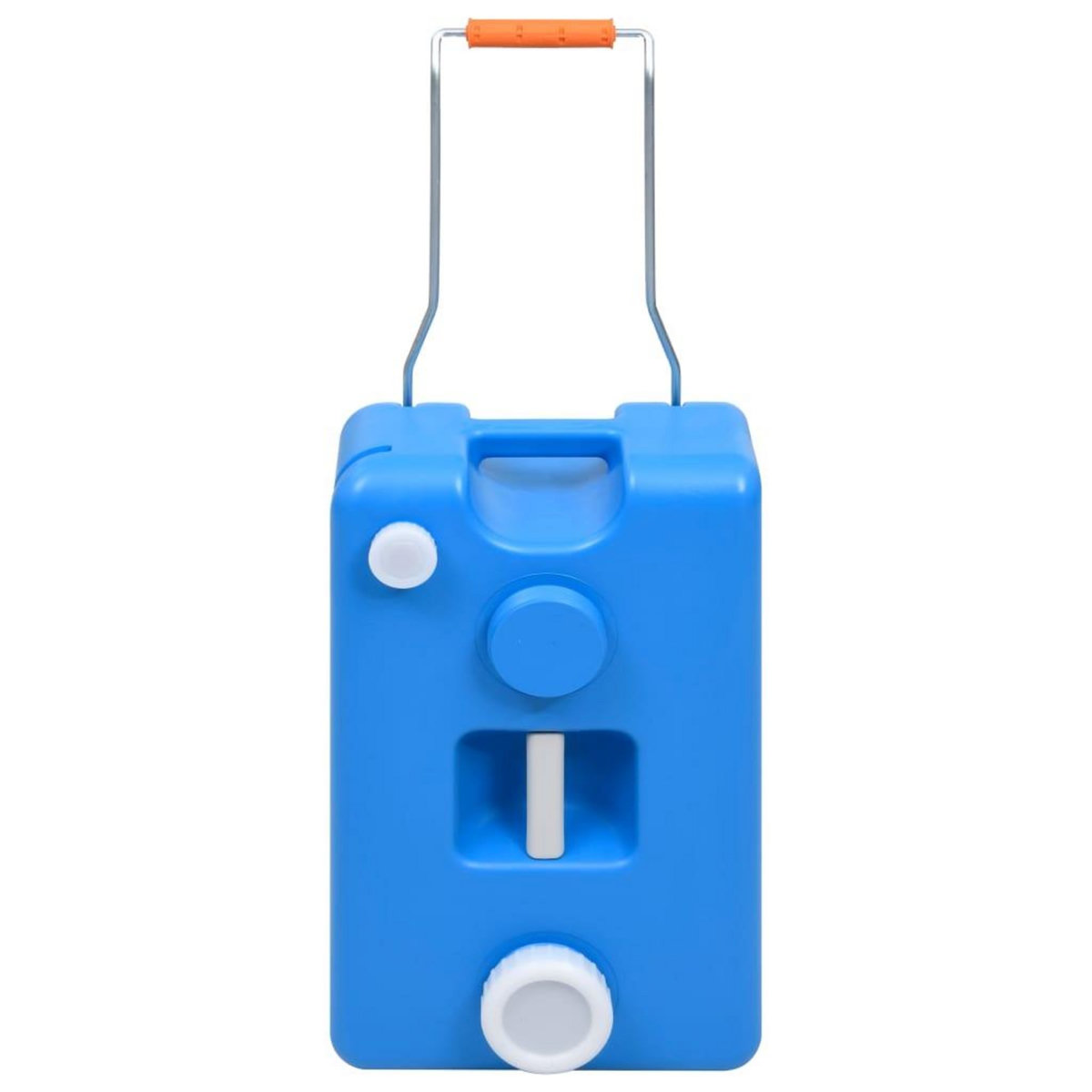 VIDAXL Reservoir d'eau sur roues pour camping 25 L Bleu