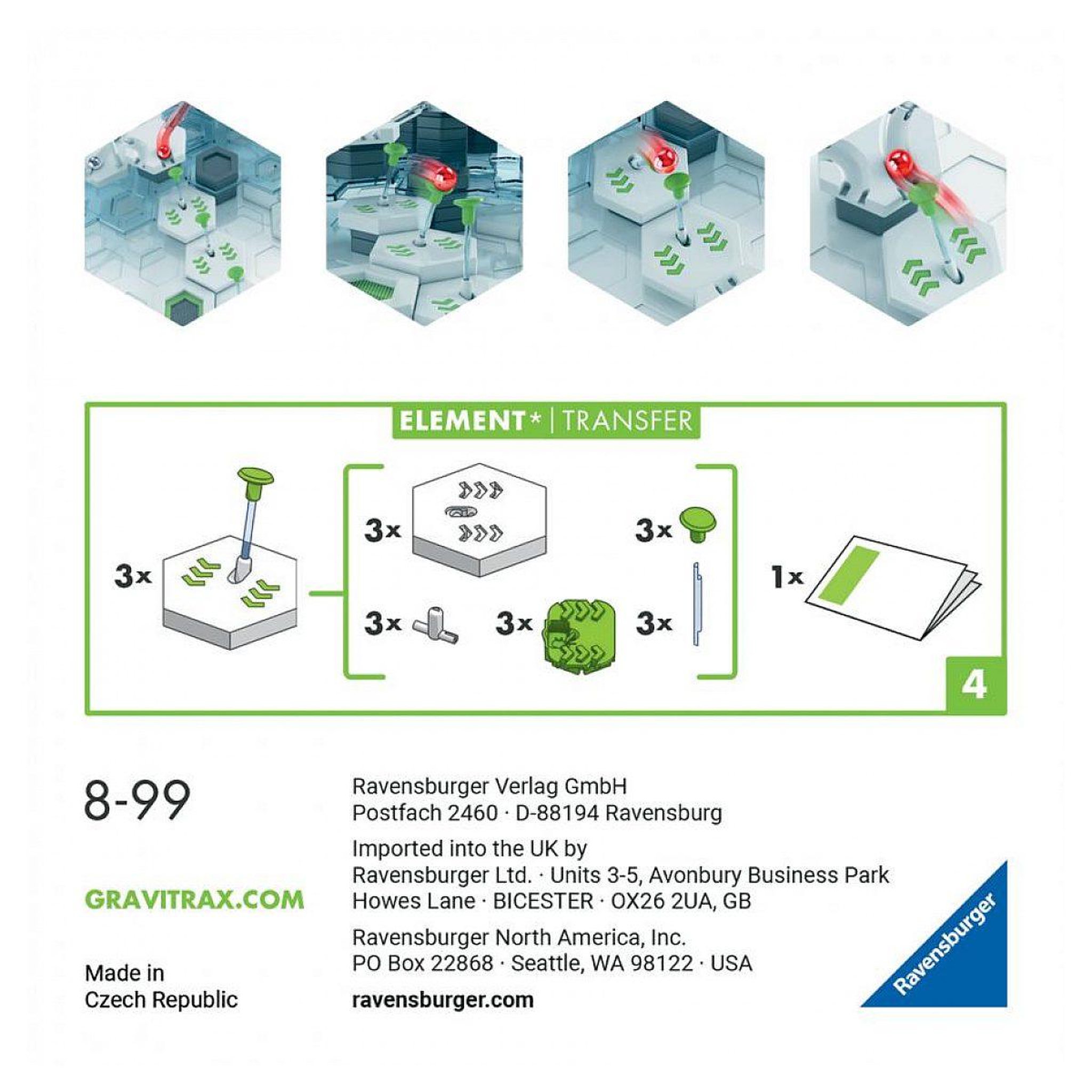 Voir la diapositive 2 : RAVENSBURGER Élément transfer transfert 23