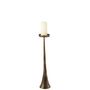 Voir la diapositive 2 : Paris Prix Bougeoir Vintage  Luky  62cm Bronze