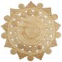 Voir la diapositive 1 : VIDAXL Tapis fait a la main Jute tressee 90 cm