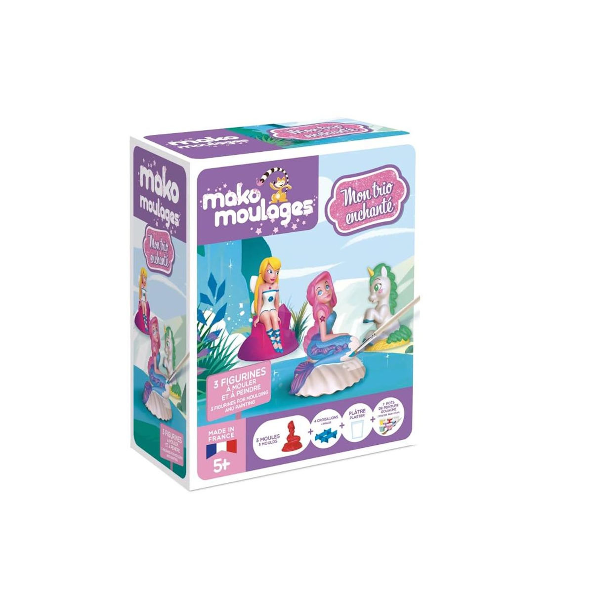 Mako Creations Mon trio enchnate - Mako Moulages