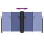 Voir la diapositive 5 : VIDAXL Auvent lateral retractable bleu 120x1000 cm