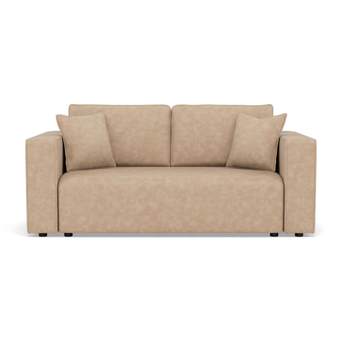 BEST MOBILIER Topaze - canapé droit 2 places en simili