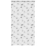 VIDAXL Store enrouleur de douche avec cassette largeur du tissu 116 cm