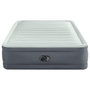 Voir la diapositive 2 : INTEX Intex Lit gonflable PremAire blanc et gris Queen Size 152x203x46 cm