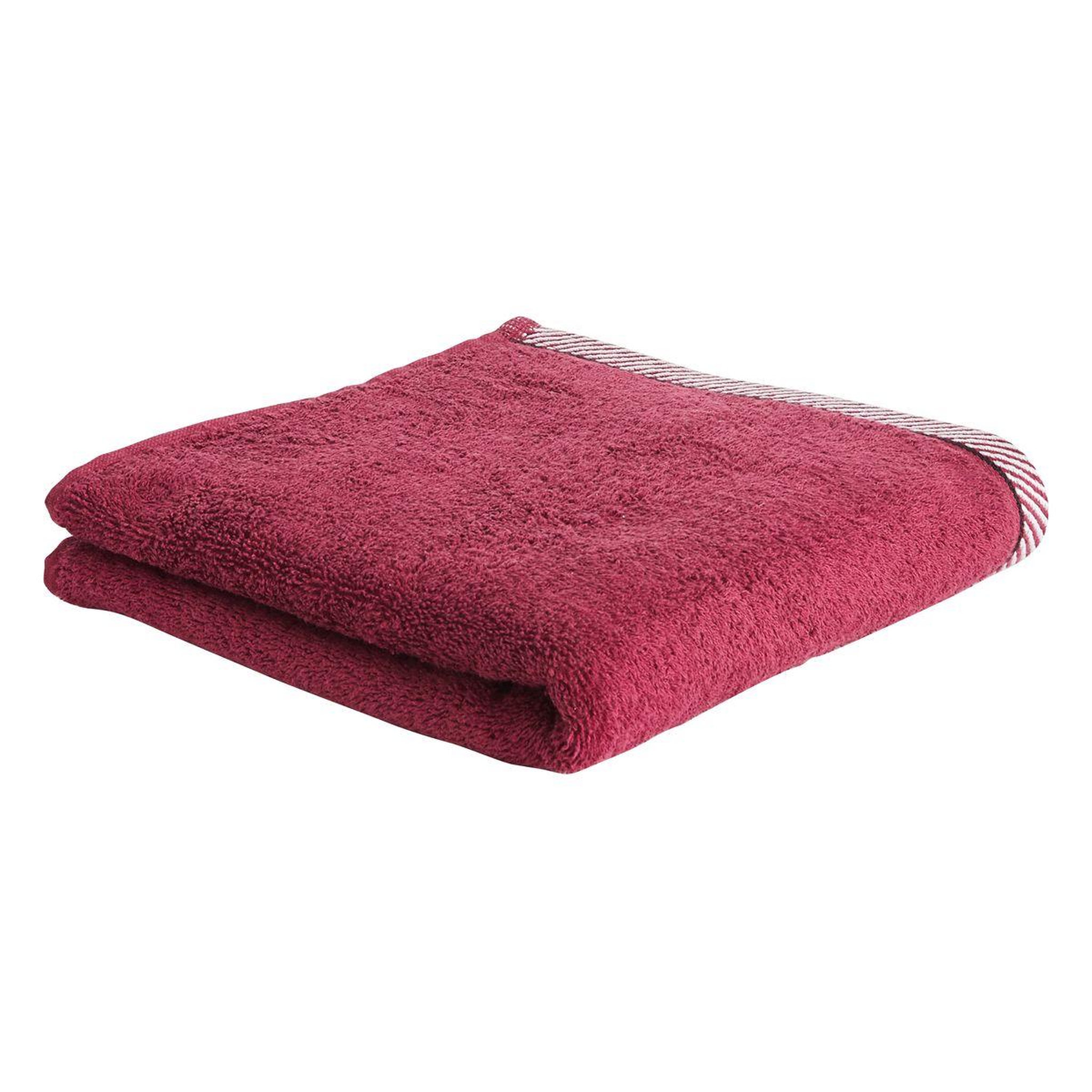 Voir la diapositive 1 : ACTUEL Serviette invité fantaisie en coton 500 g/m²