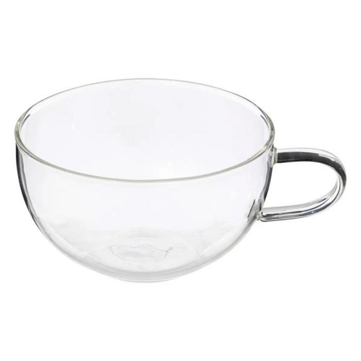 SECRET DE GOURMET Théière Design en Verre  Solitaire  19cm Transparent