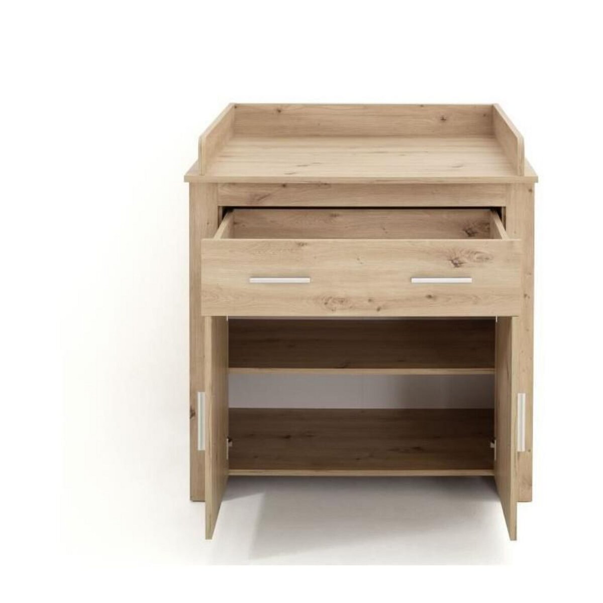 TREND TEAM Chambre bébé Duo : Lit 70 x 140 cm + Commode a langer AHOI - Chene - TREND TEAM