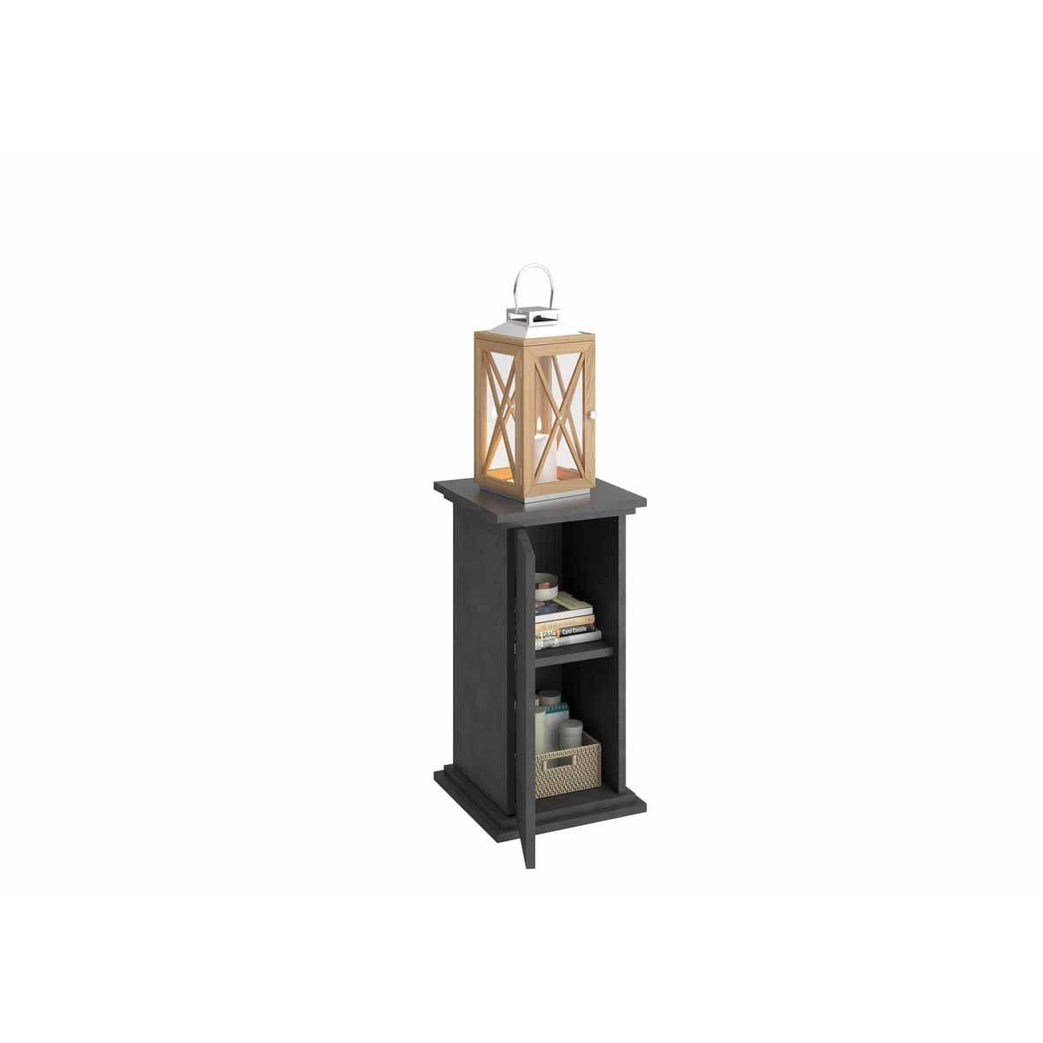 Voir la diapositive 2 : Paris Prix Étagère 2 niveaux vintage  wyon  57cm marron