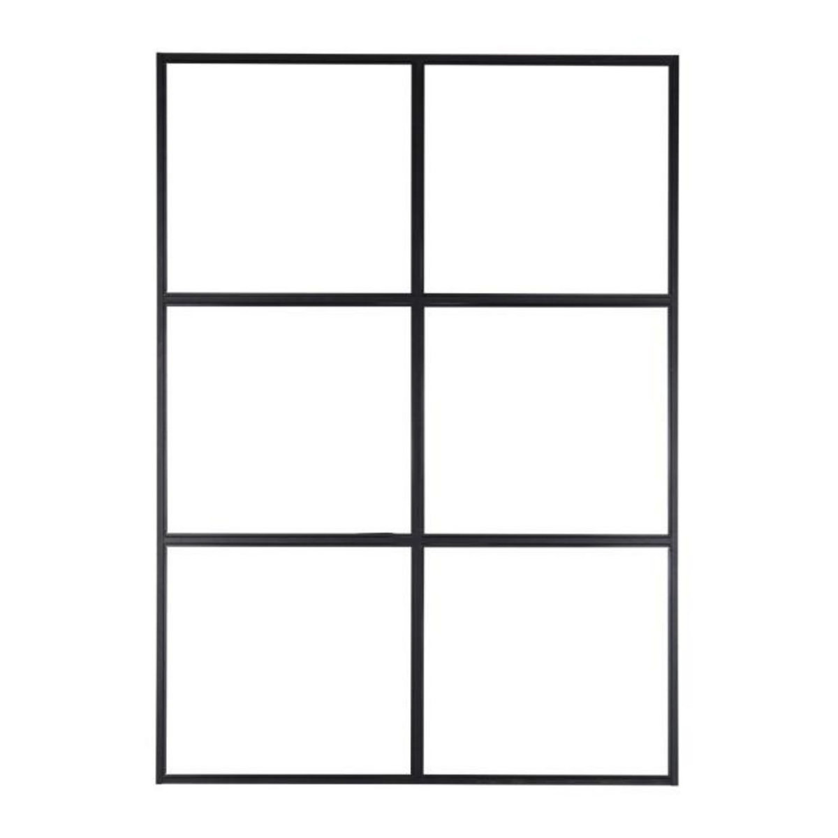 Paris Prix Cloison de Séparation  Leif  150x210cm Noir