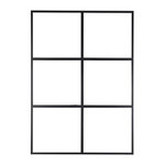 Paris Prix Cloison de Séparation  Leif  150x210cm Noir