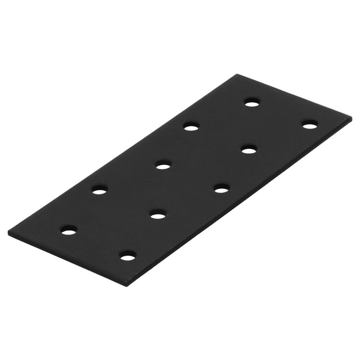 SUKI Patte d'assemblage en T acier zingue noire Magnodur 40x100, SUKI