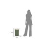 Voir la diapositive 4 : Paris Prix Table d'Appoint  Frankfurt  45cm Vert & Blanc