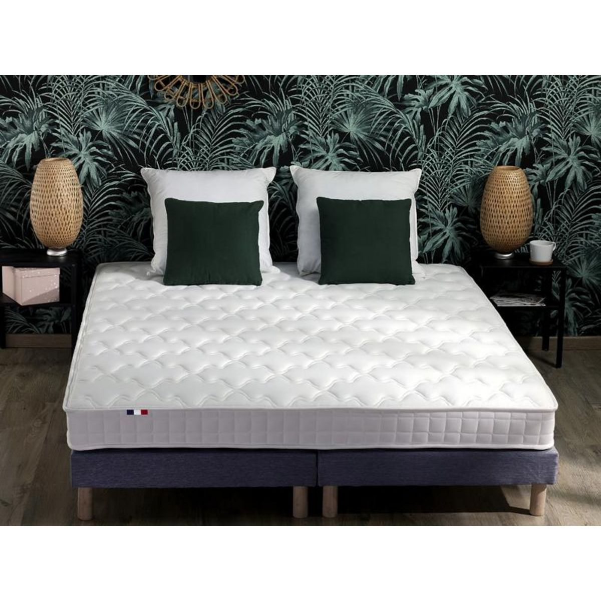 Matelas mousse accueil mémoire de forme 160x200 cm LOUISE