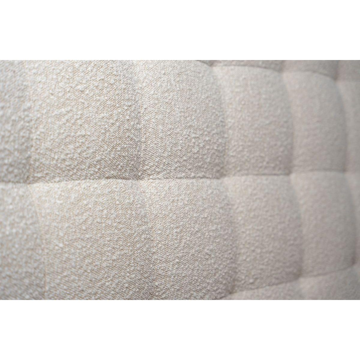 Sommeil de Plomb Tete de lit Capitonnée Bouclette  - Ep 10 cm rembourré