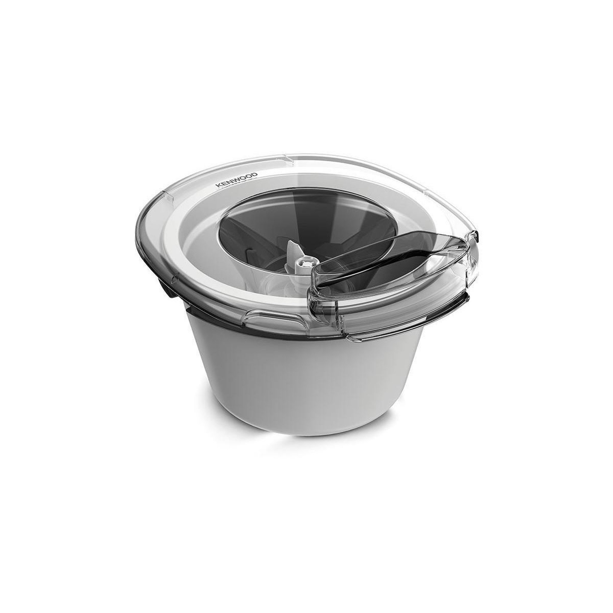 Voir la diapositive 2 : KENWOOD Sorbetière Kenwood KAX71.000WH blanche avec bol réfrigérant 1L