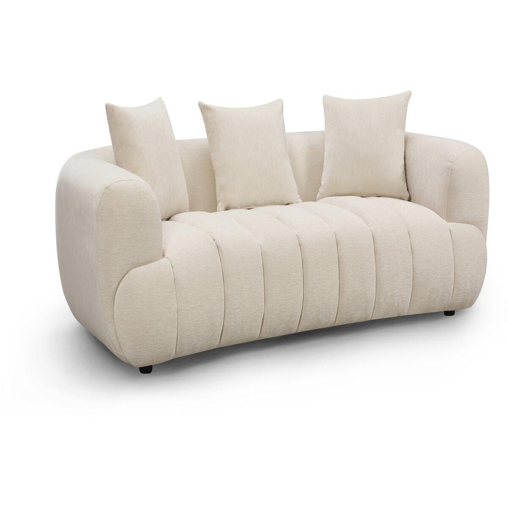 Habitat et Jardin Canapé droit  la fayette  - 3 places - beige