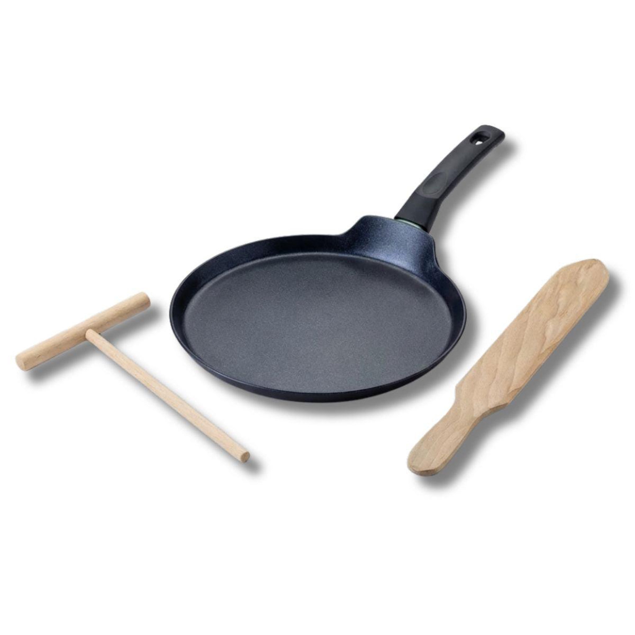 Fackelmann Set chandeleur avec crêpière 26 cm et 2 ustensiles fackelmann brandao
