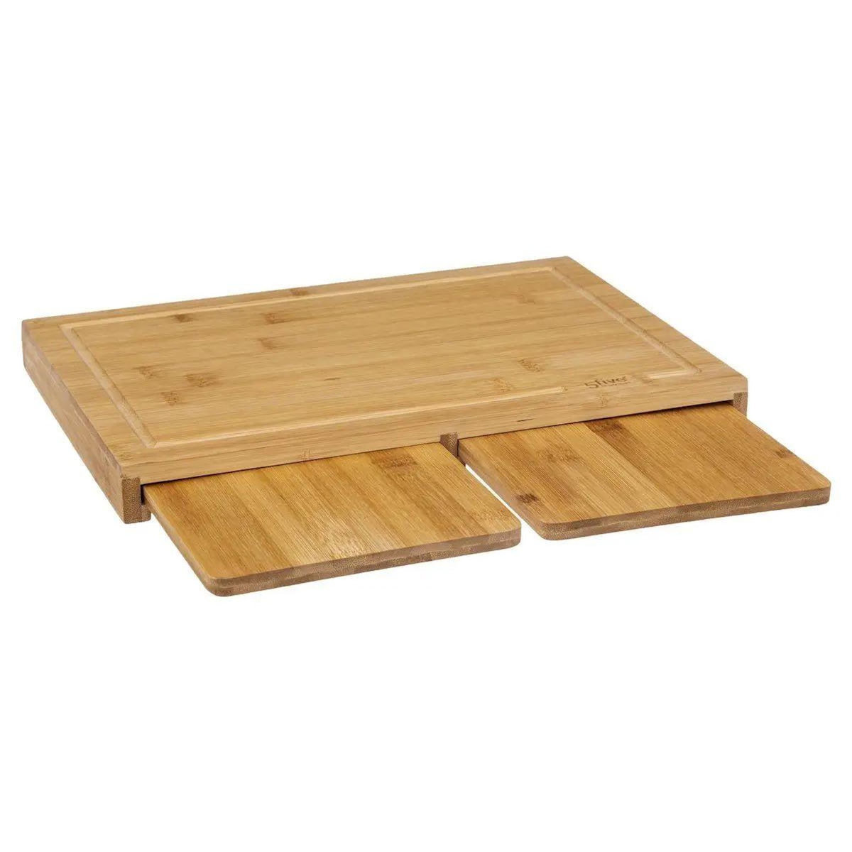 FIVE Lot de 3 Planches à Découper  Bambou  35cm Beige