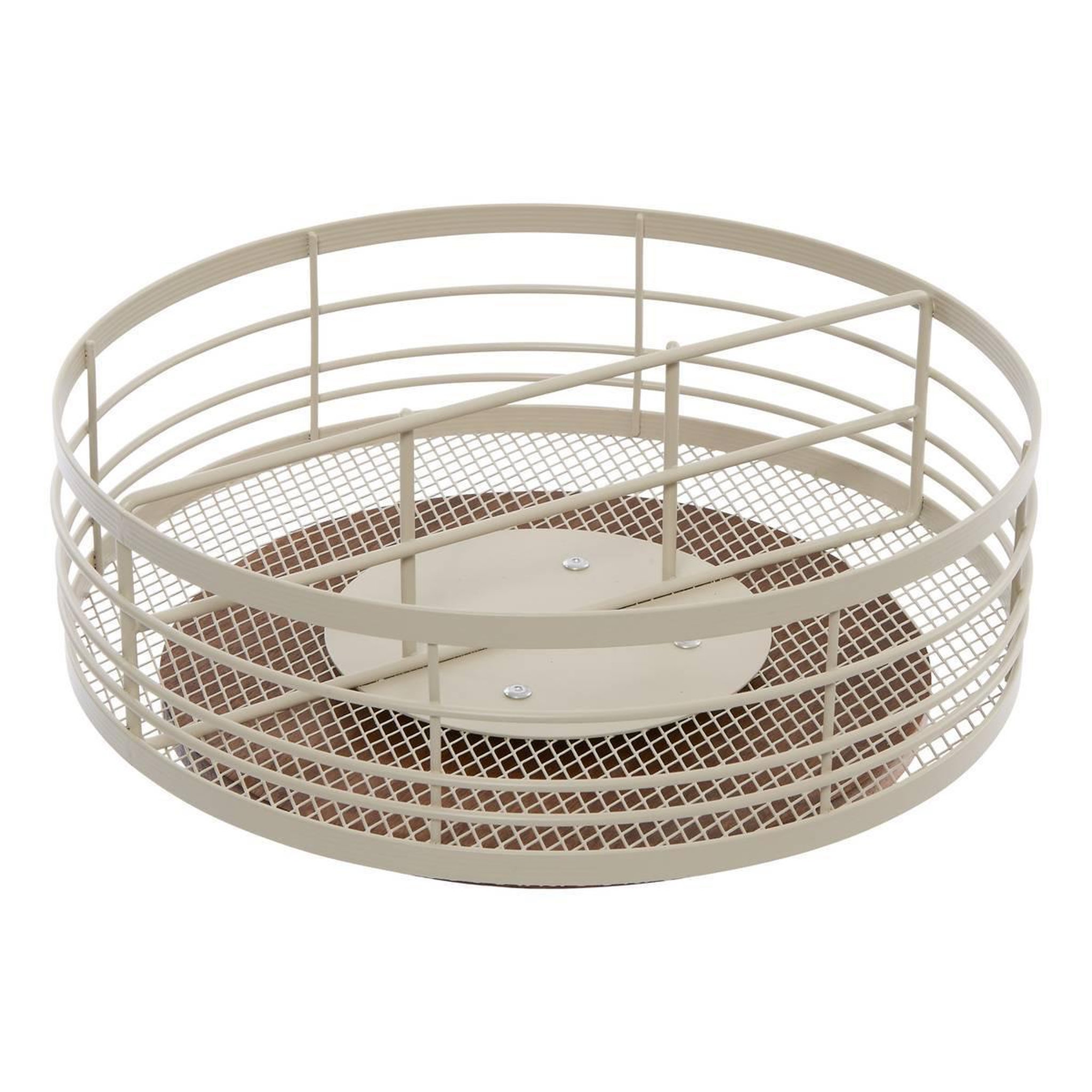 FIVE Plateau tournant en métal  telma  27cm argile