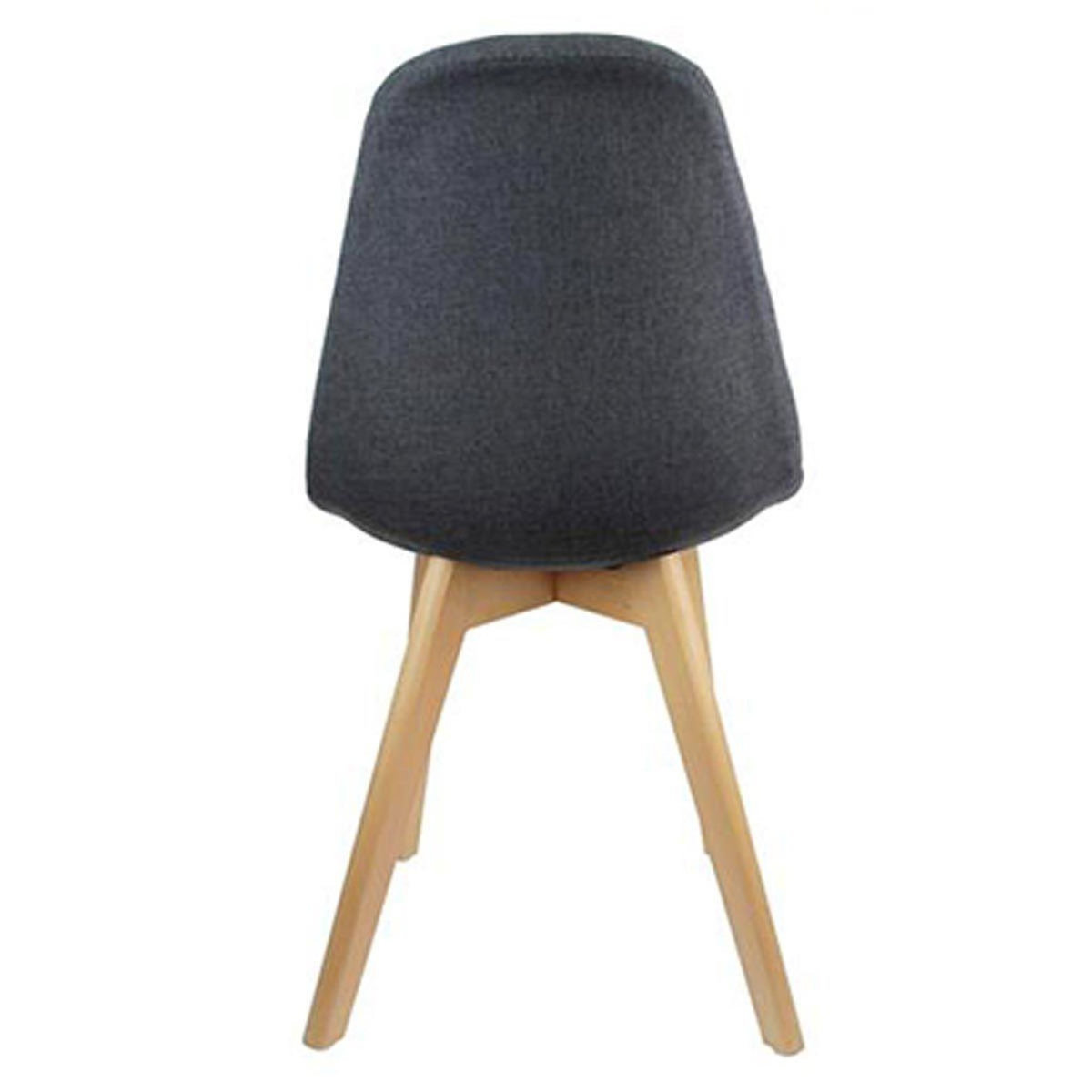 Paris Prix Lot de 2 Chaises Scandinaves  Pilta  87cm Noir