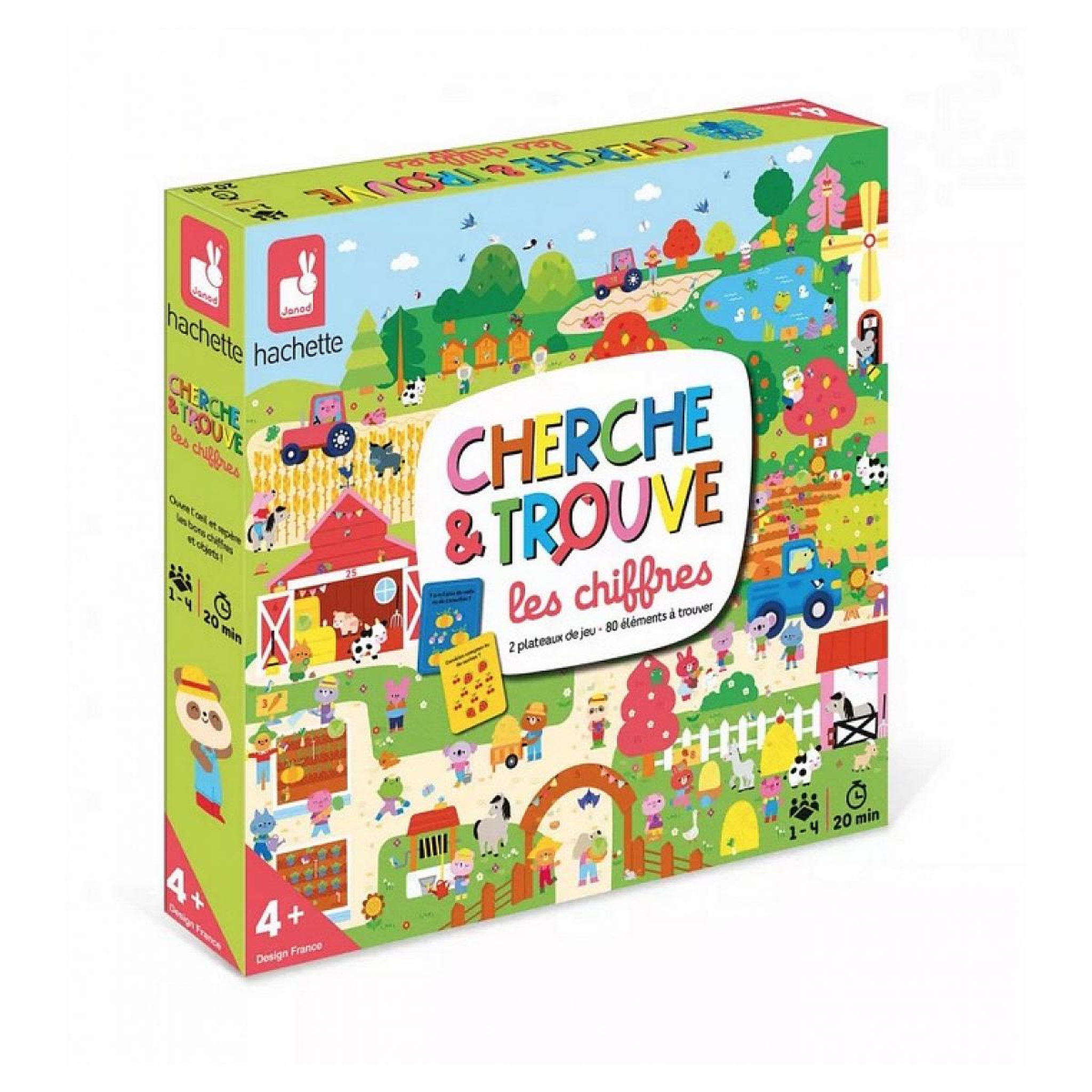 JANOD Cherche et trouve - Les chiffres