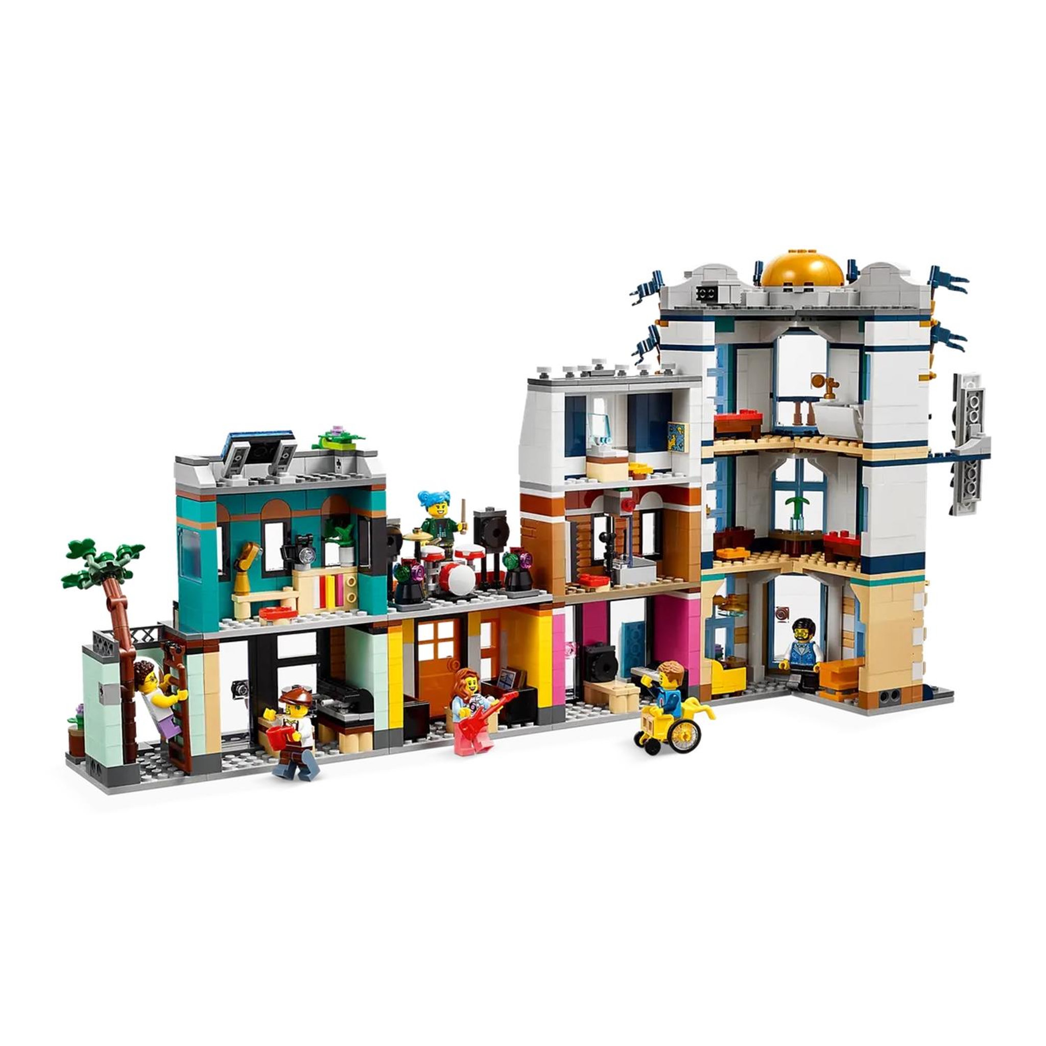 Voir la diapositive 3 : LEGO Creator 3 en 1 La grand-rue