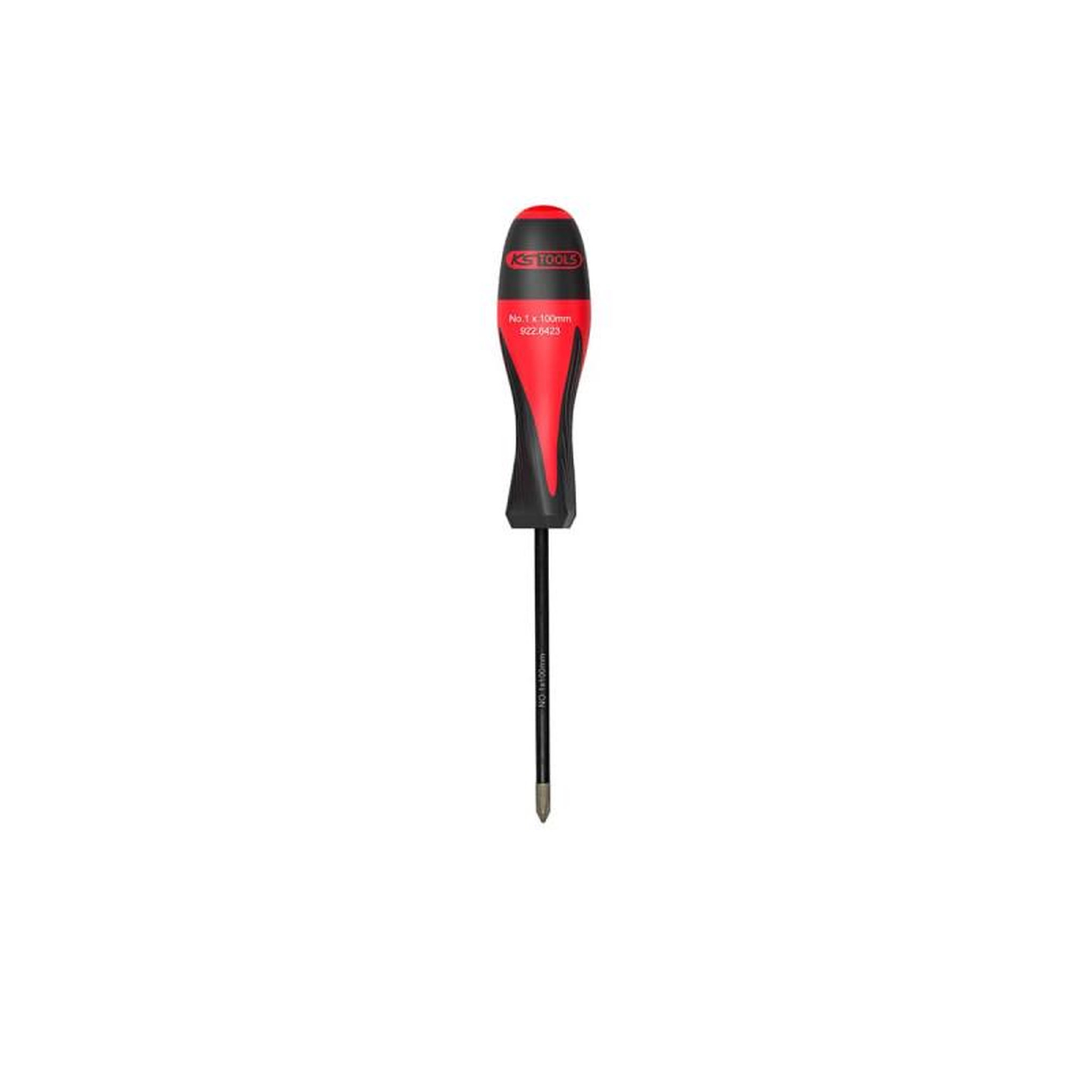 Ks Tools Tournevis KS TOOLS Ultimate Grip - Pointe diamant - Cruciforme - PH1 x 100mm - 922.6423