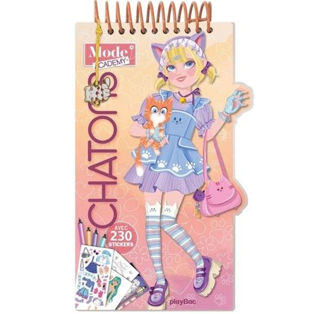 CHATONS MODE ACADEMY. AVEC 230 STICKERS, Alastra Stéphanie