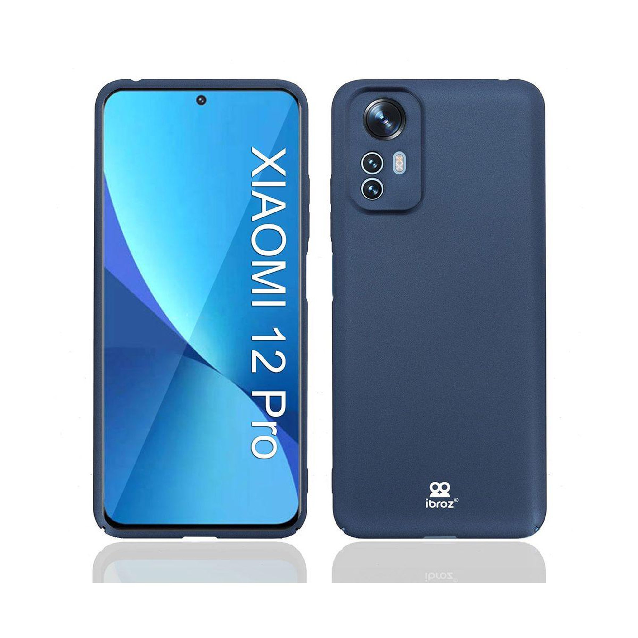 Voir la diapositive 3 : IBROZ Coque xiaomi 12 pro coque double oil - bl