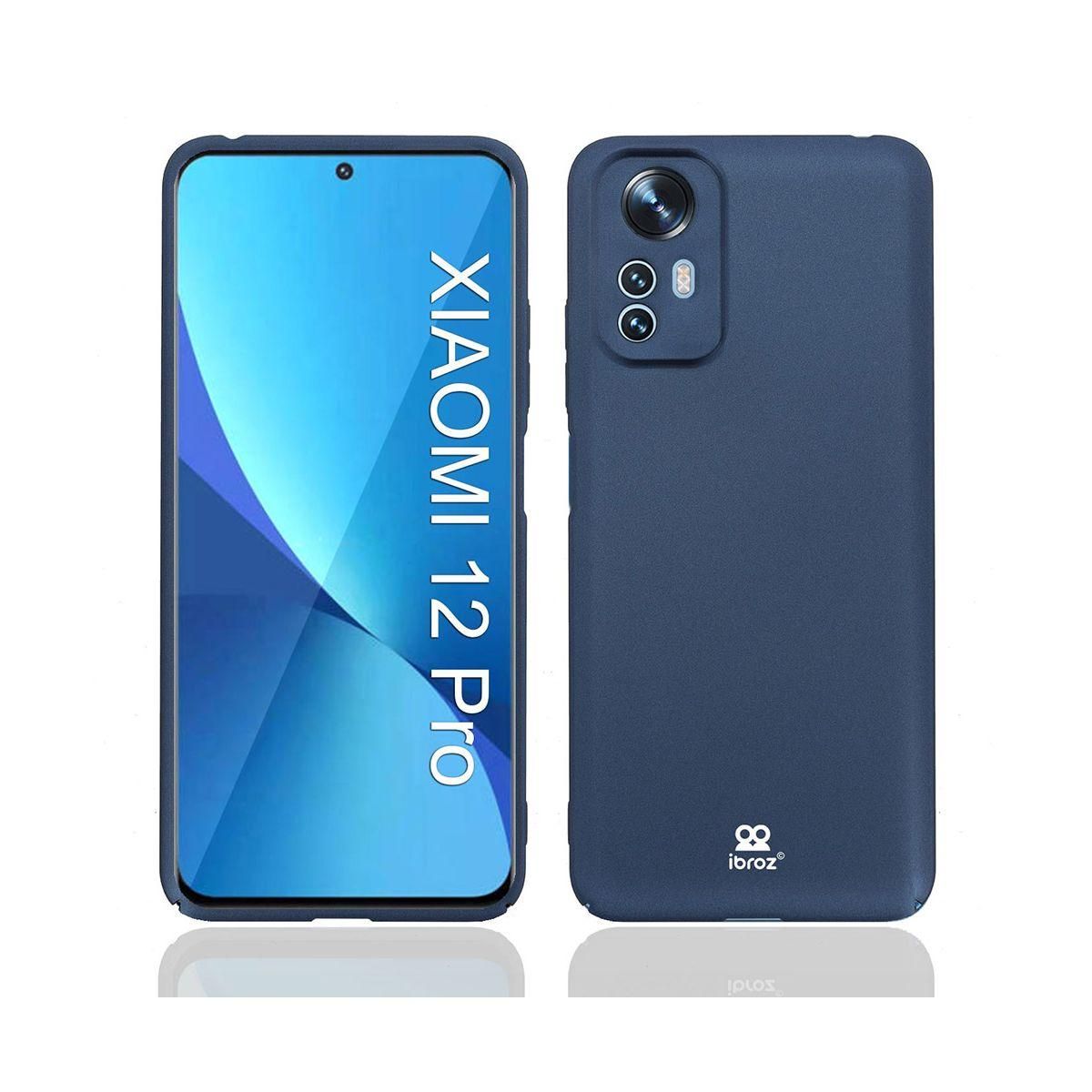 IBROZ Coque Xiaomi 12 Pro Coque Double Oil - Bl