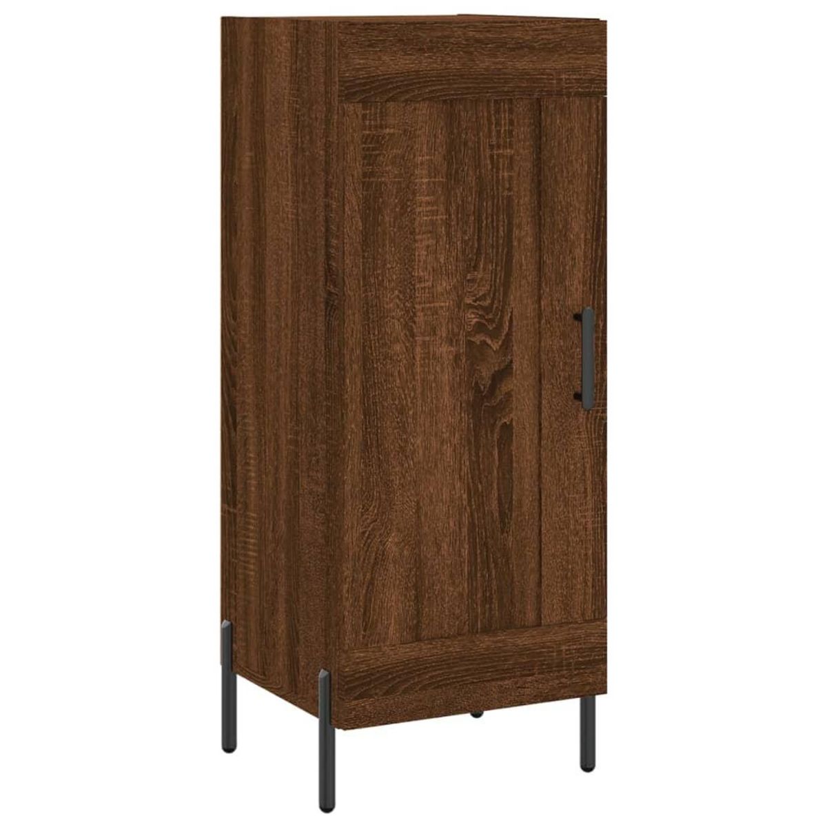VIDAXL Buffet Chene marron 34,5x34x90 cm Bois d'ingenierie