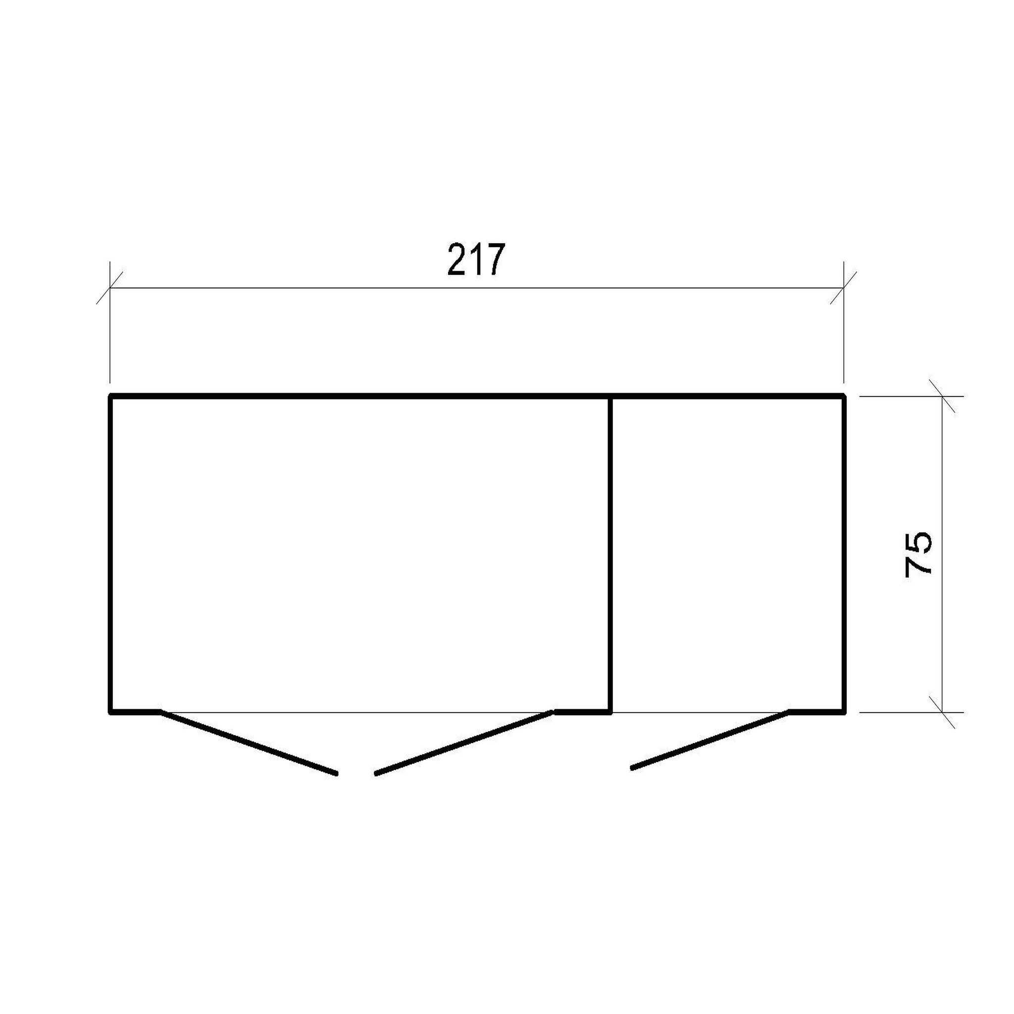 Voir la diapositive 5 : TIMBELA Abri de jardin pour poubelles, Cache poubelle extérieur 2x240L M981A
