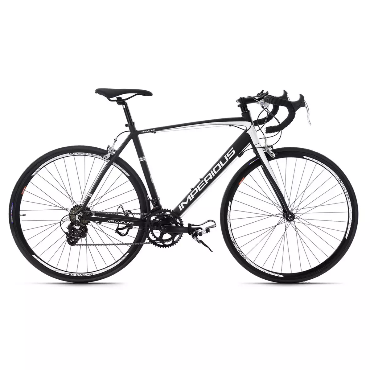 Vélo de course 28'' Imperious noir-blanc TC 56 cm
