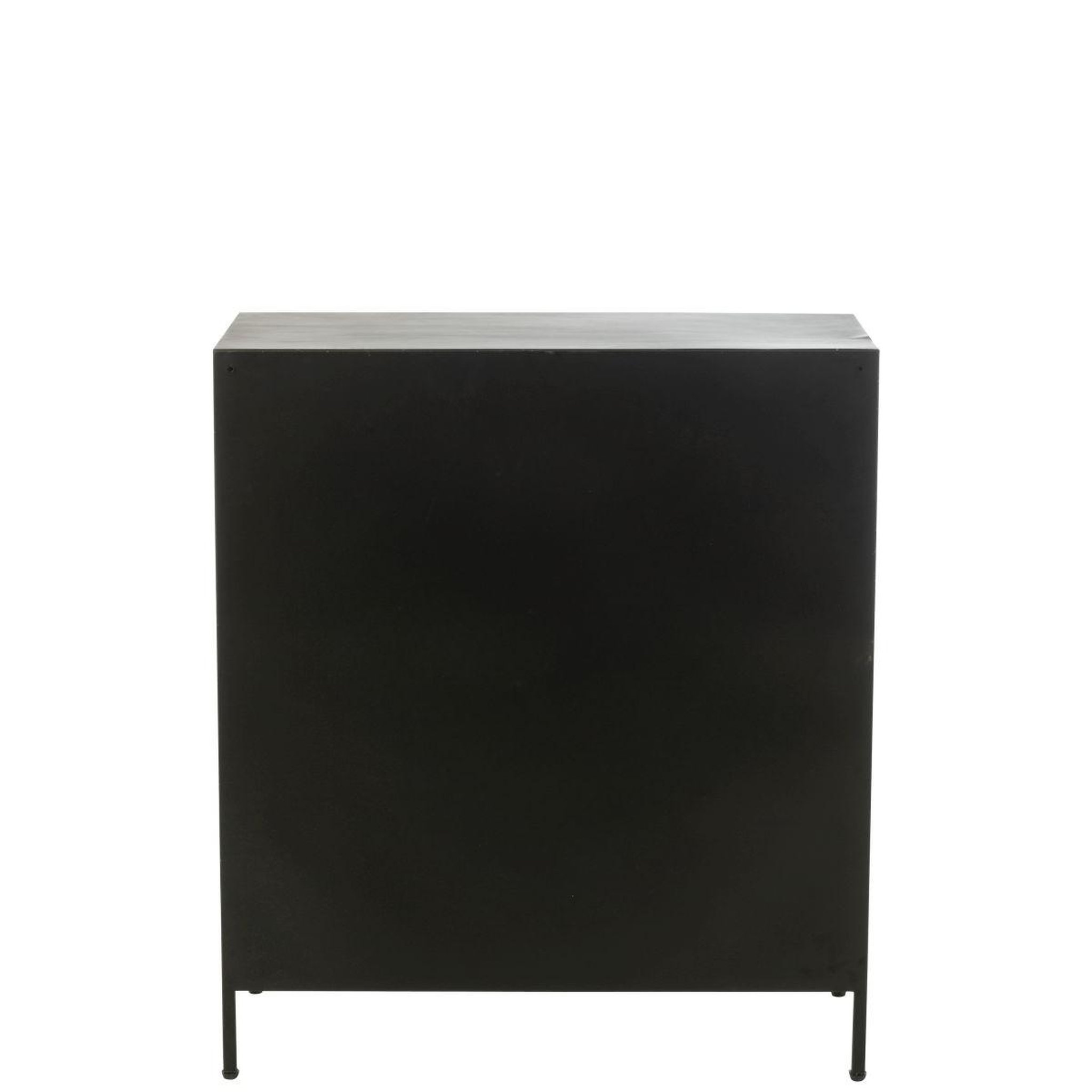 Voir la diapositive 5 : J-LINE Meuble de Rangement 16 Tiroirs  Damian  92cm Marron