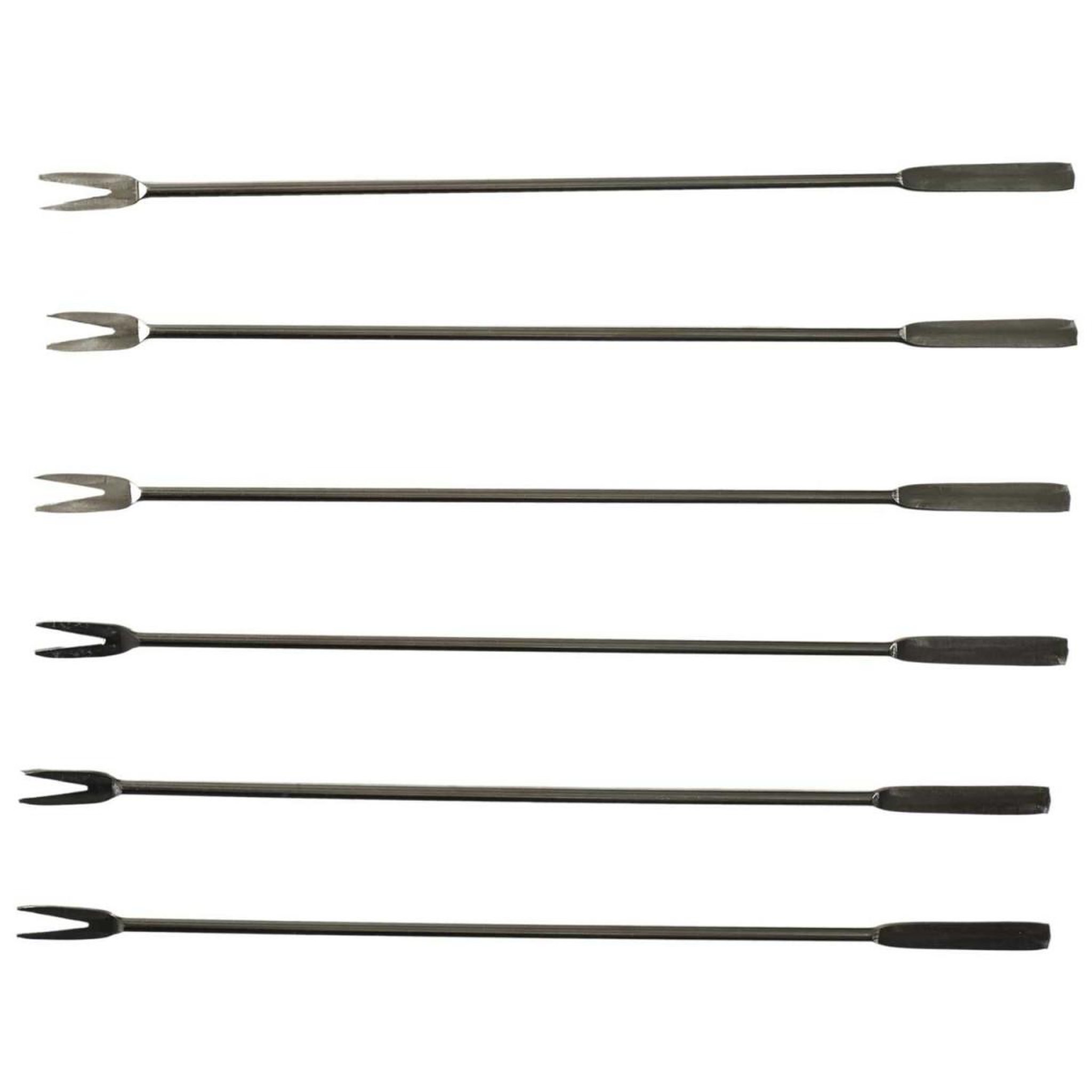 Voir la diapositive 2 : COOK CONCEPT Coffret dégustation crustacés  10 pièces  15cm argent