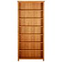 Voir la diapositive 2 : VIDAXL Bibliotheque a 7 niveaux 90x22,5x200 cm Bois de chene massif